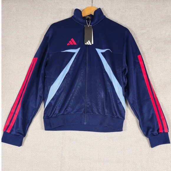 adidas Other - Adidas Men's‎ House Of Tiro Zip Up Track Jacket Size XS  Dark Blue NWT